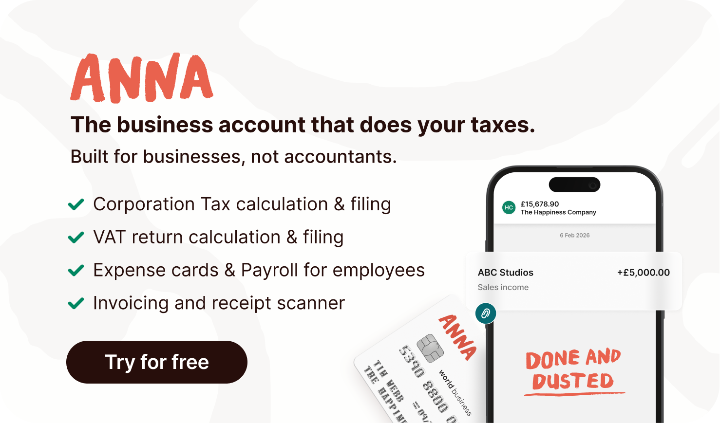 ANNA Business Current Account