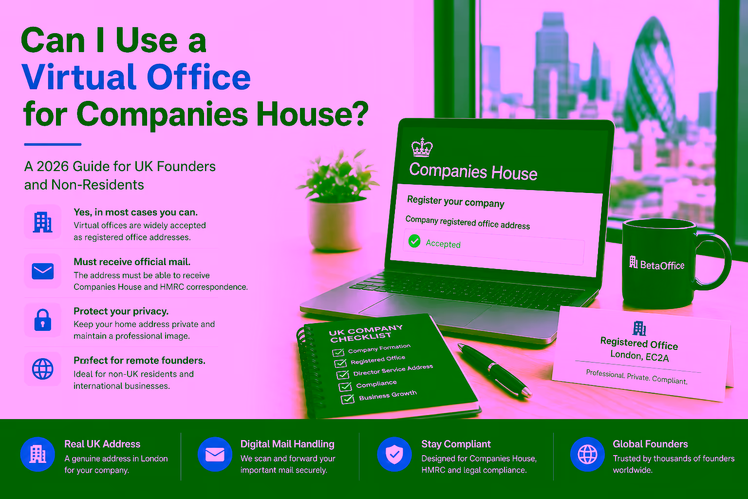 Can I Use a Virtual Office for Companies House? (2026 Guide)