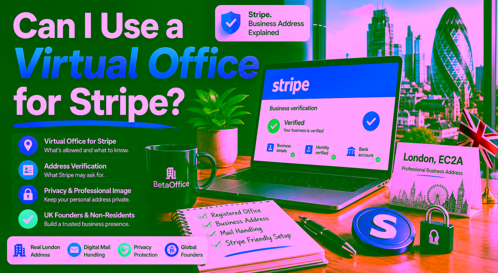 Can I Use a Virtual Office for Stripe? (2026 Guide)