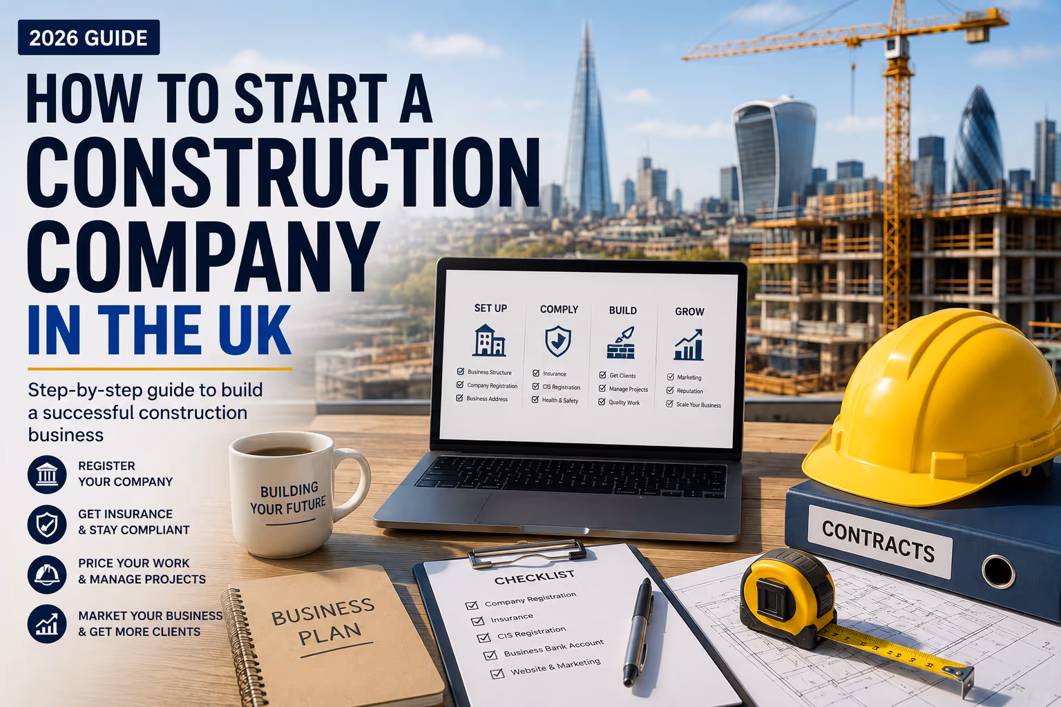 How to Start a Construction Company in the UK (2026 Guide)