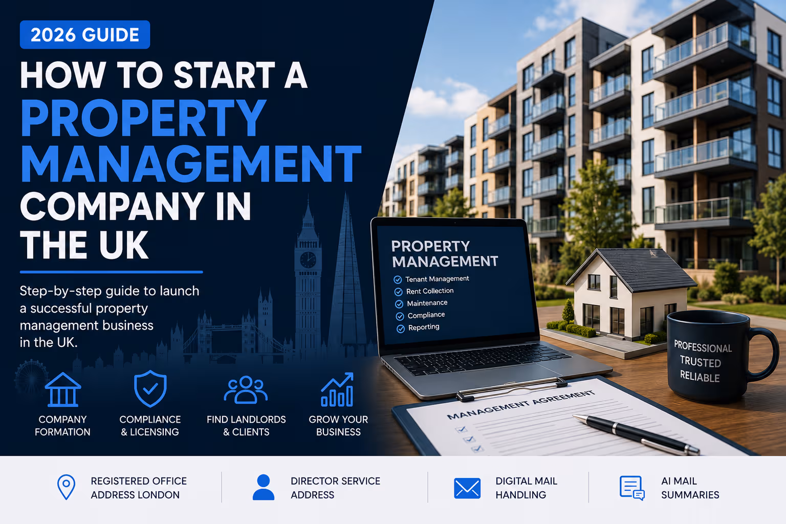 How to Start a Property Management Company in the UK (2026 Guide)