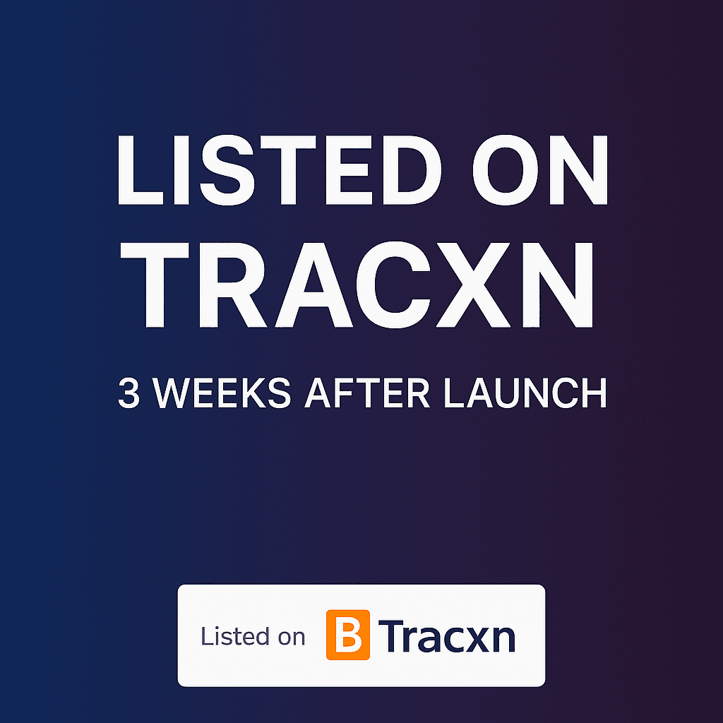 BetaOffice listed on Tracxn — in just 3 weeks